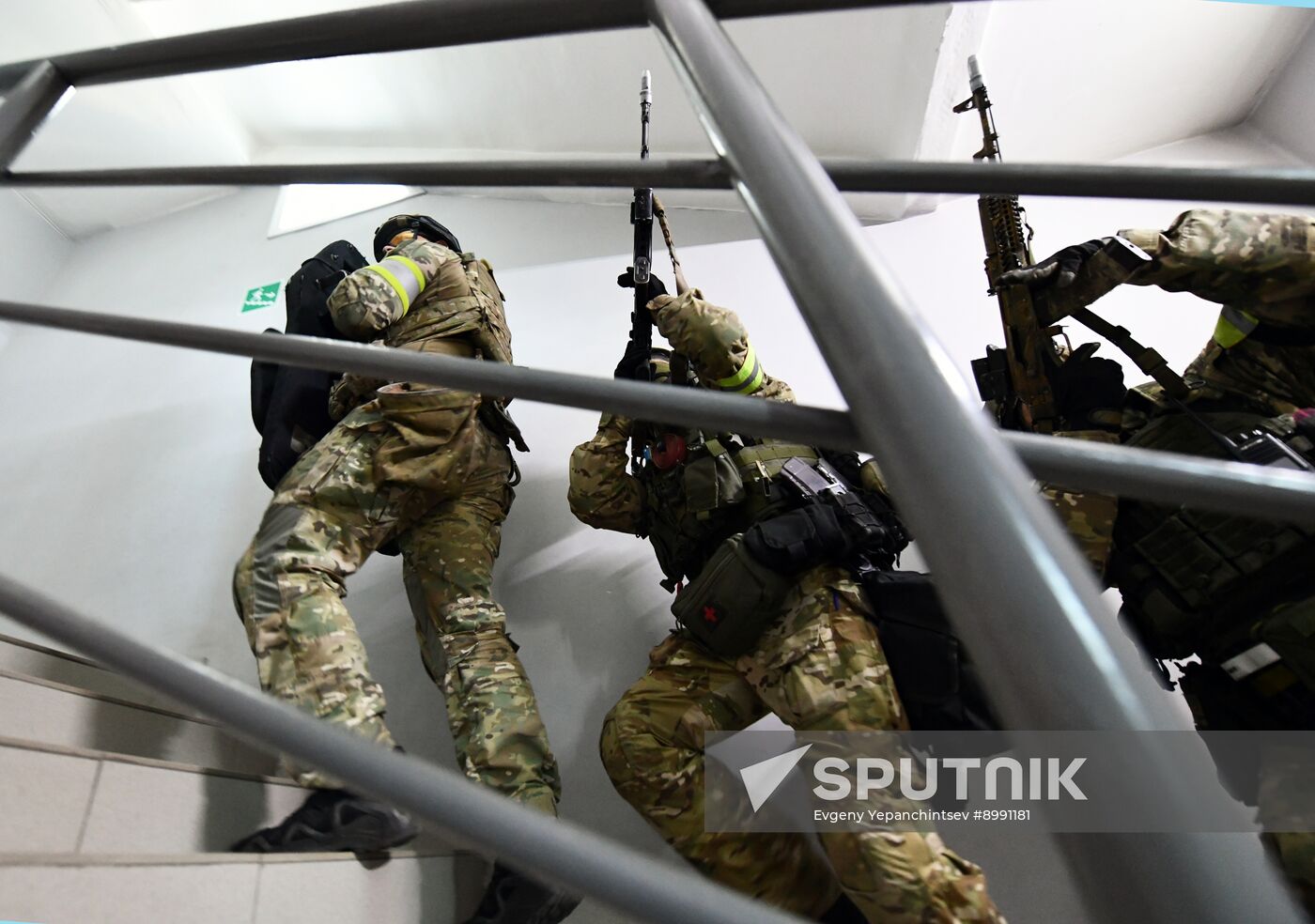 Russia Anti Terrorism Drills