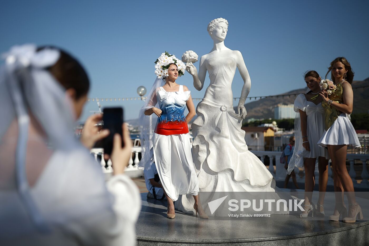 Russia Bride Flashmob