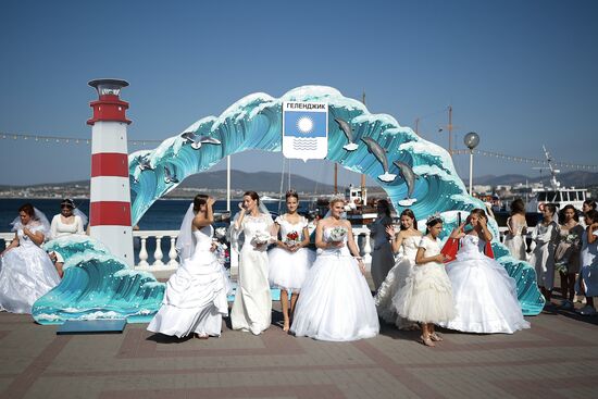 Russia Bride Flashmob