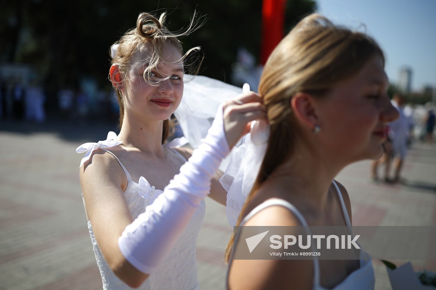 Russia Bride Flashmob