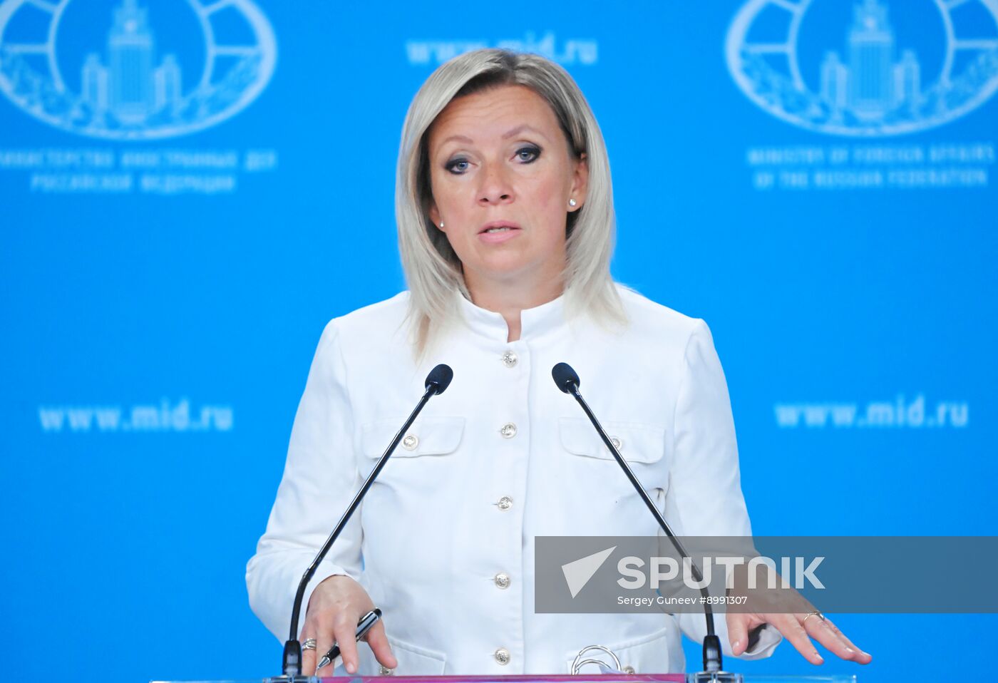 Russia Zakharova Briefing