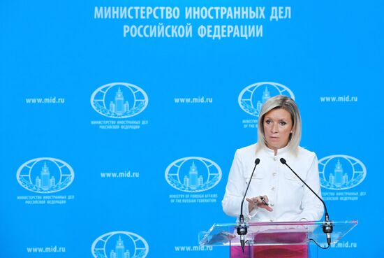 Russia Zakharova Briefing