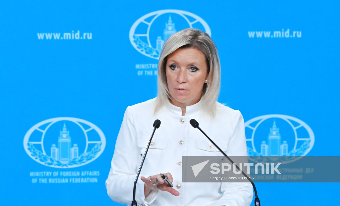 Russia Zakharova Briefing
