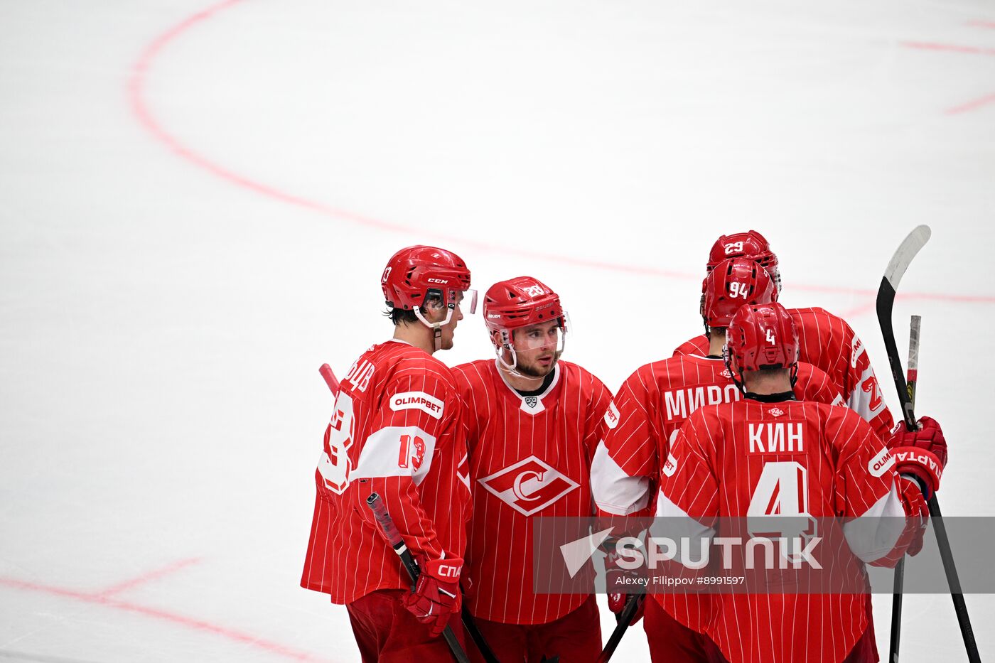 Russia Ice Hockey Moscow Mayor Cup Spartak - Dragons