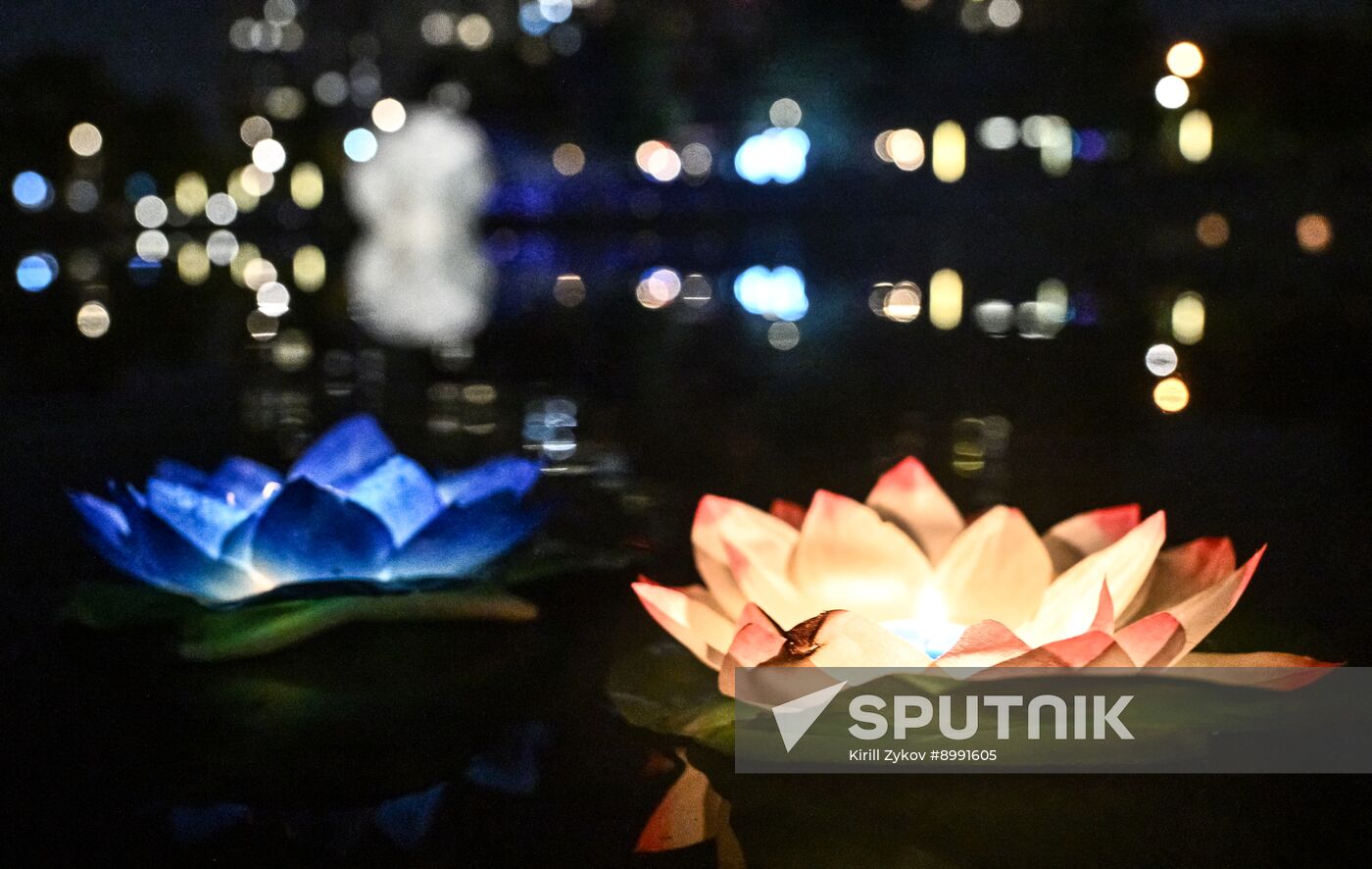 Russia Water Lantern Festival