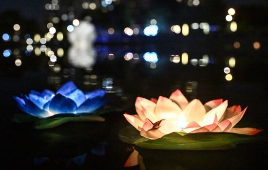 Russia Water Lantern Festival