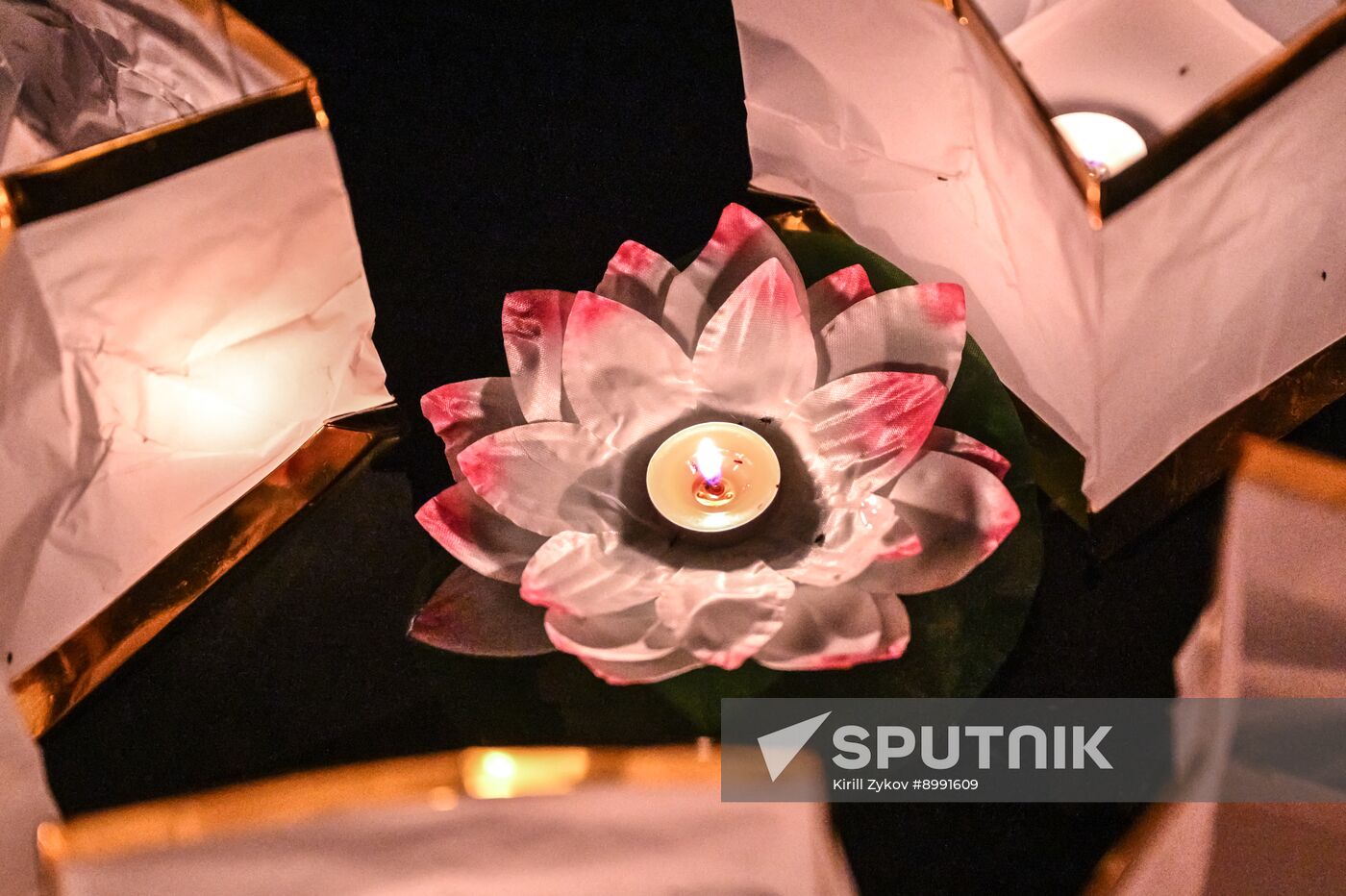 Russia Water Lantern Festival