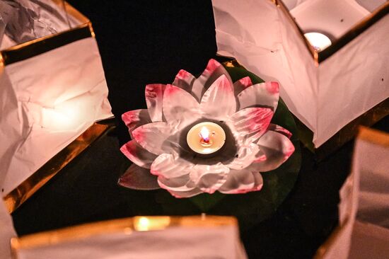 Russia Water Lantern Festival