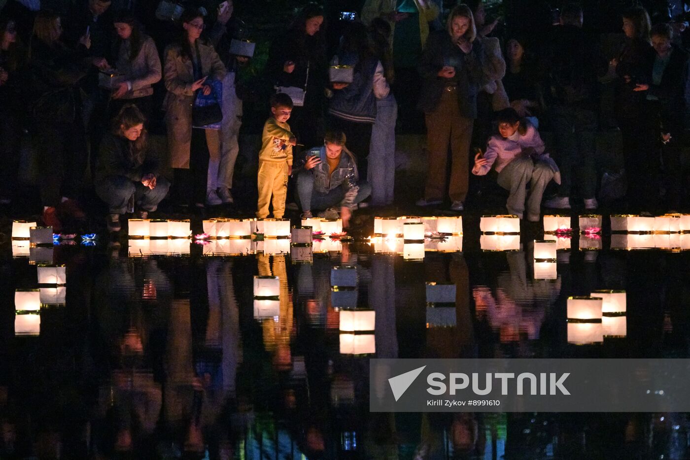 Russia Water Lantern Festival