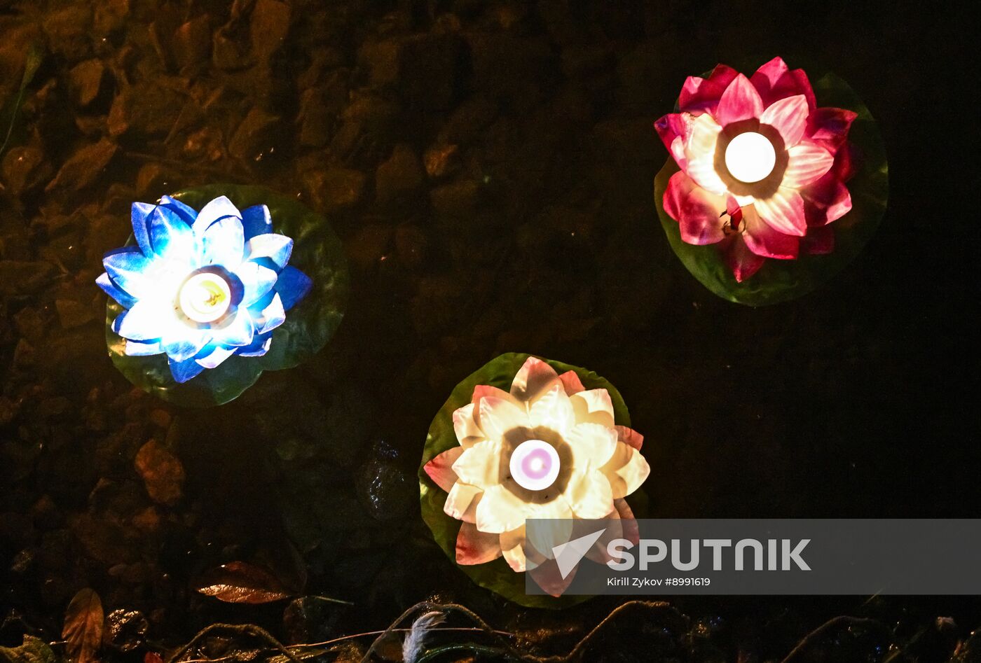 Russia Water Lantern Festival