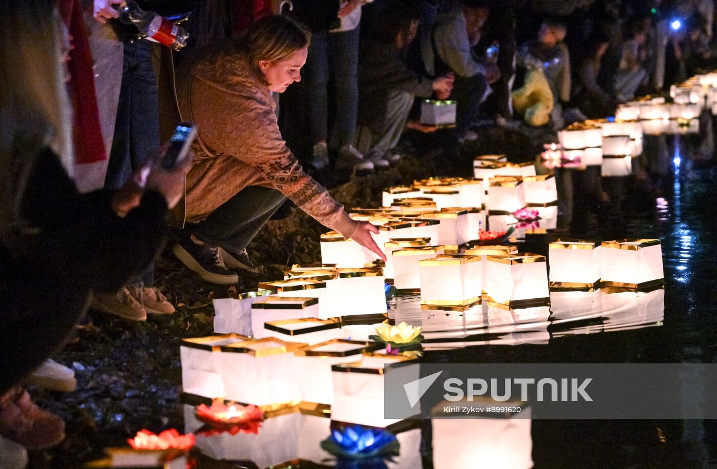 Russia Water Lantern Festival