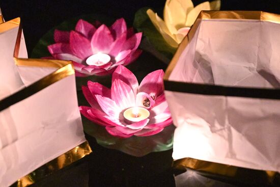 Russia Water Lantern Festival