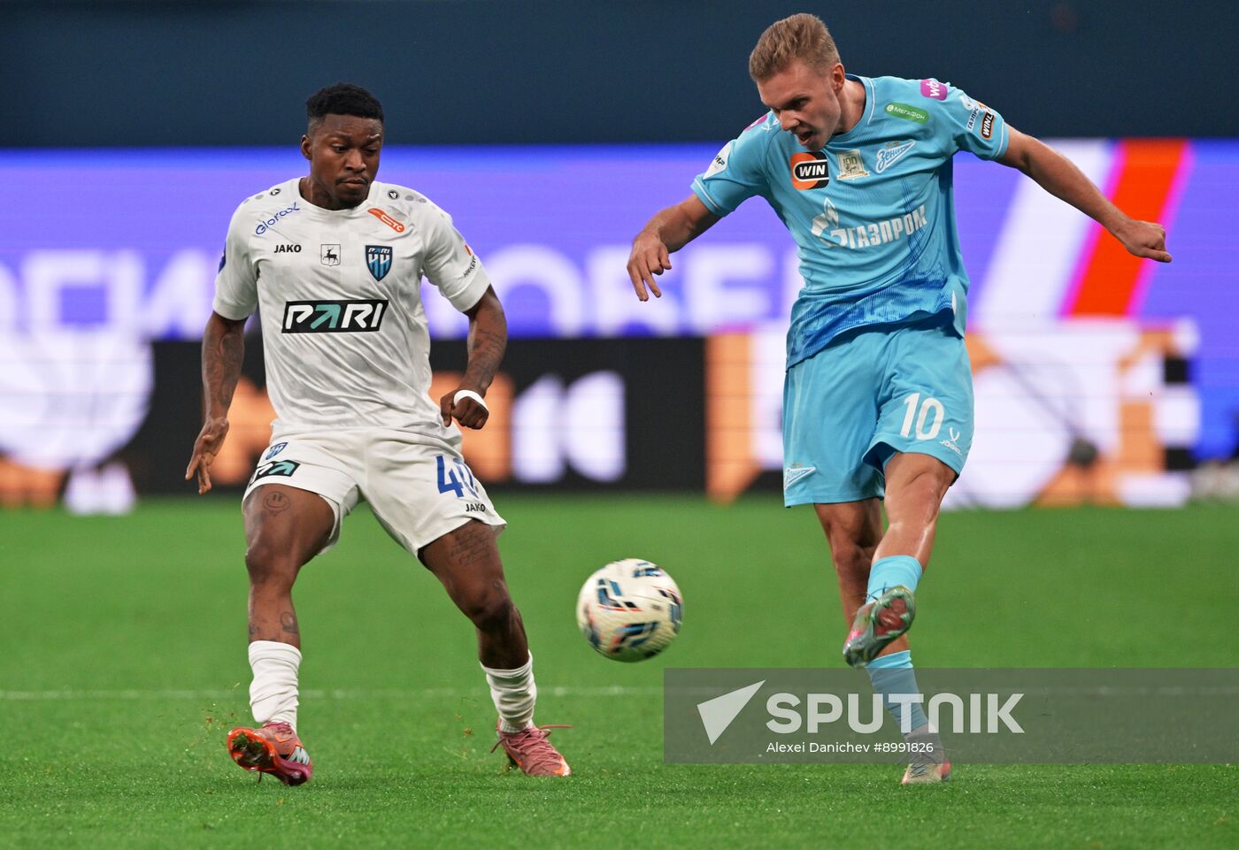 Russia Soccer Premier-League Zenit - Pari NN