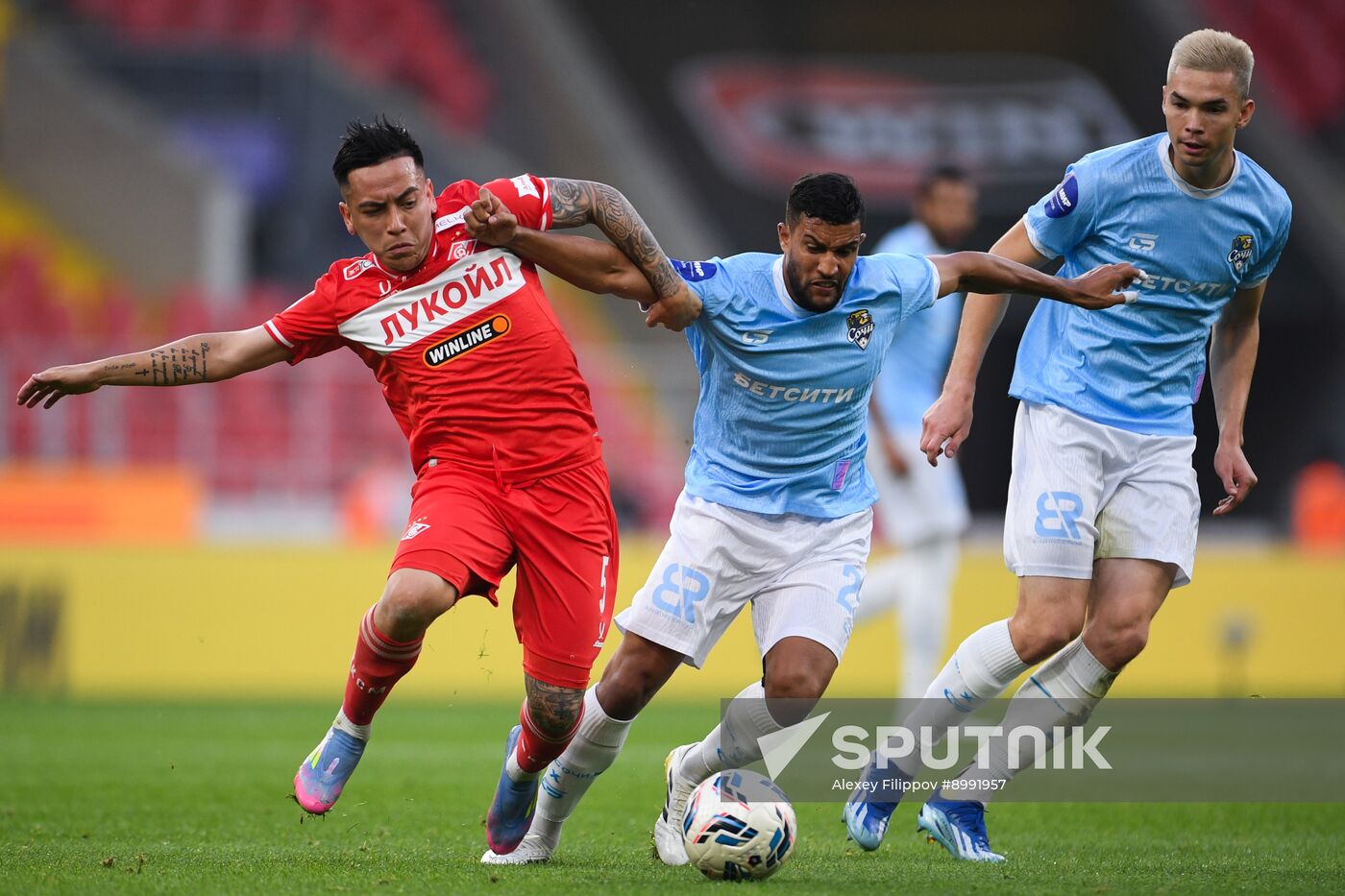 Russia Soccer Premier-League Spartak - Sochi