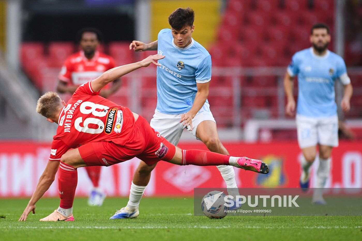 Russia Soccer Premier-League Spartak - Sochi