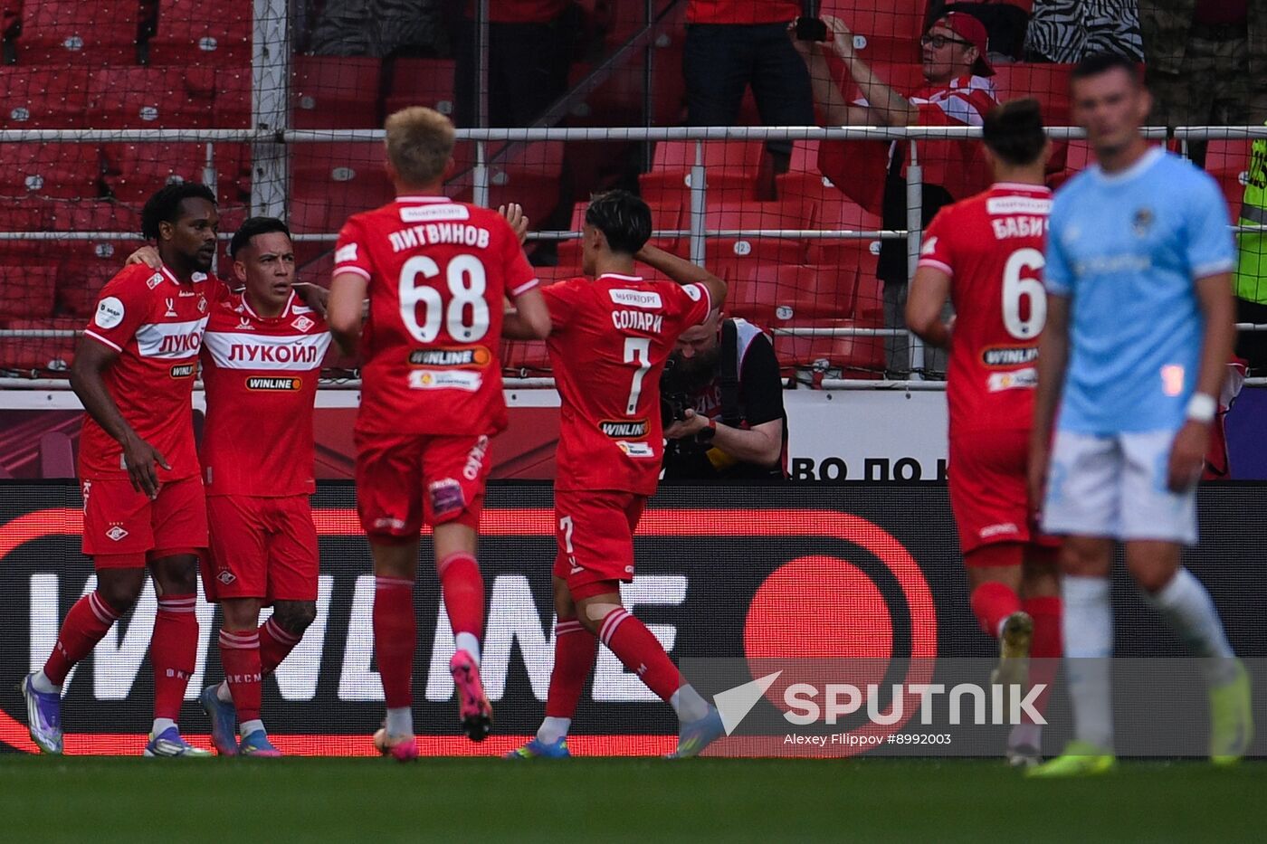 Russia Soccer Premier-League Spartak - Sochi