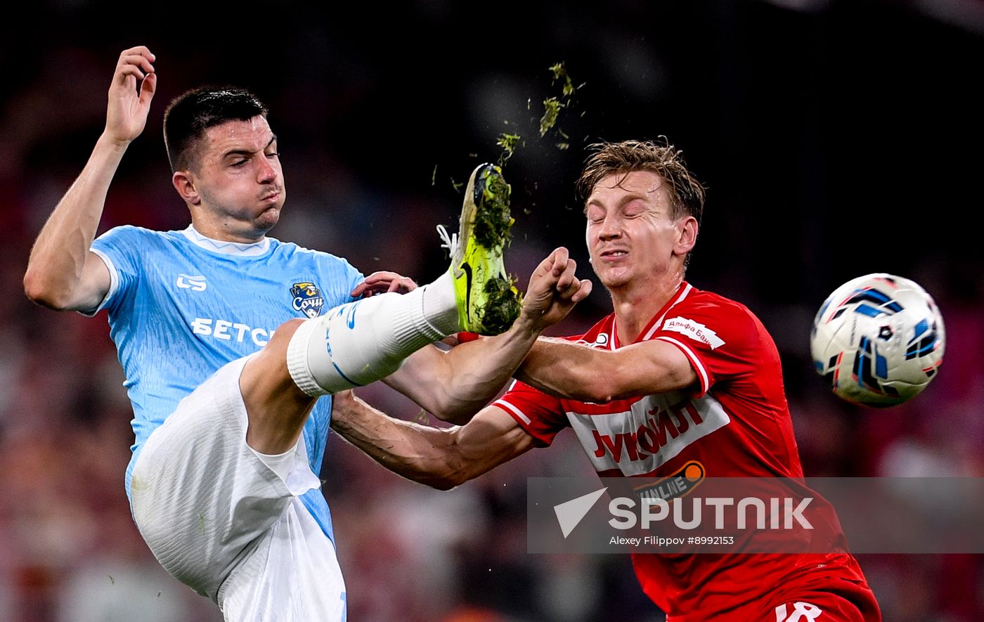 Russia Soccer Premier-League Spartak - Sochi