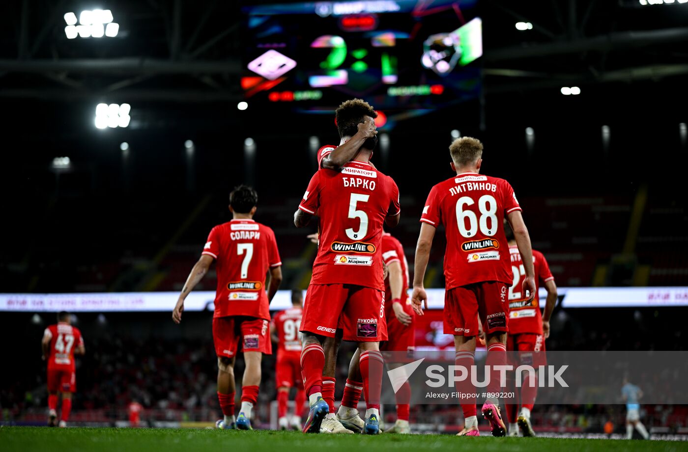 Russia Soccer Premier-League Spartak - Sochi