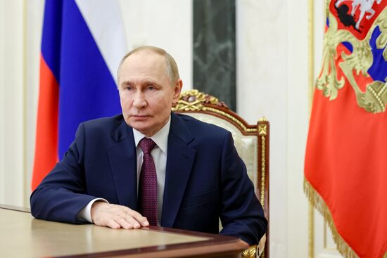 Russia Putin Miner's Day