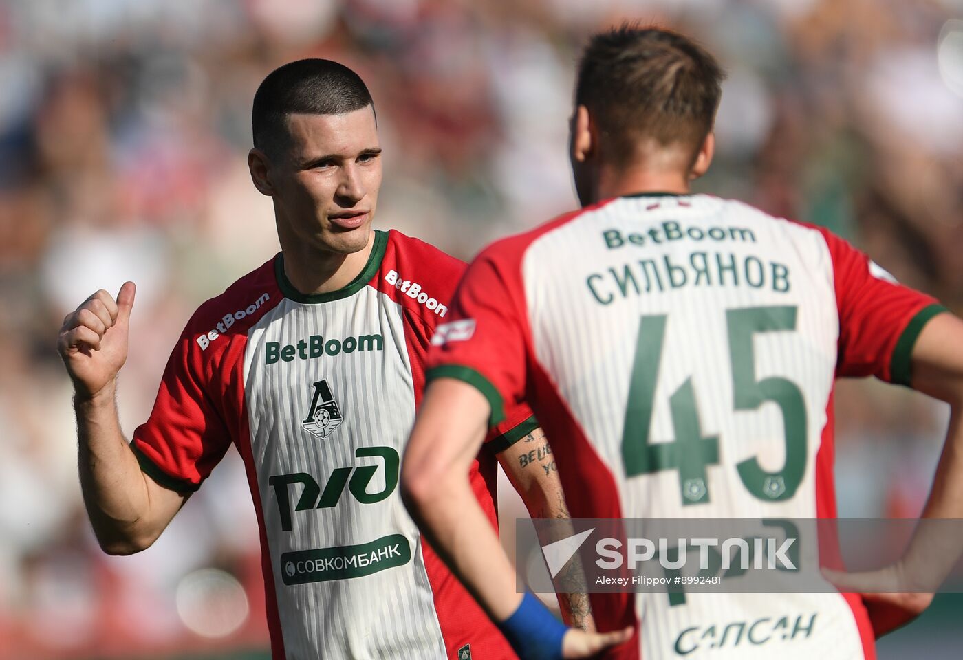 Russia Soccer Premier-League Lokomotiv - Krylia Sovetov