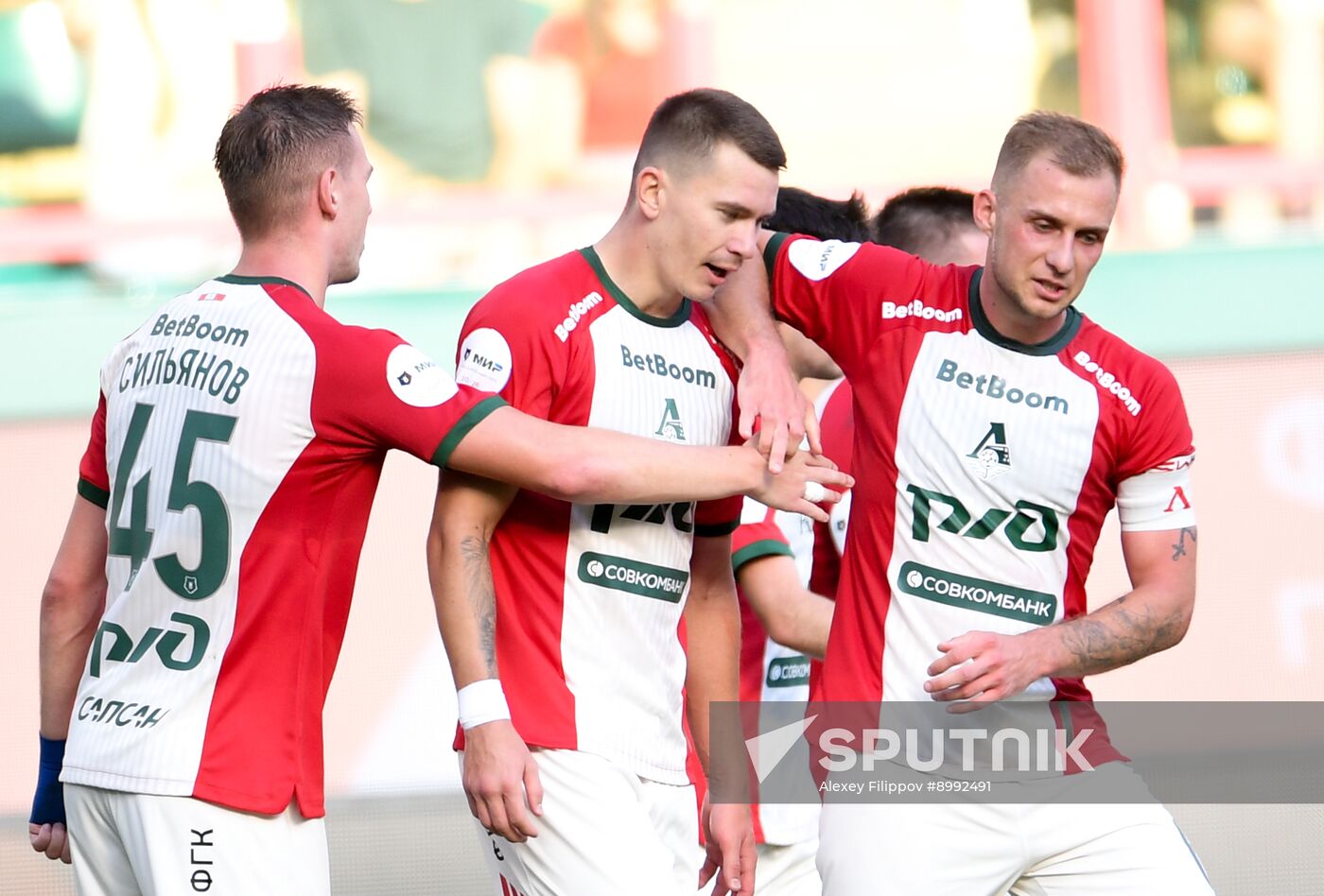 Russia Soccer Premier-League Lokomotiv - Krylia Sovetov