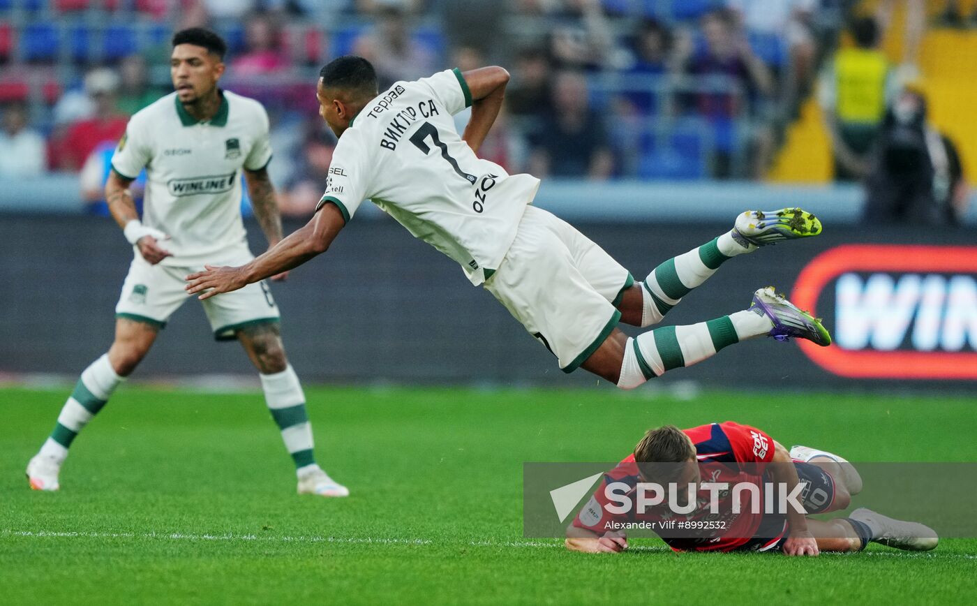 Russia Soccer Premier-League CSKA - Krasnodar