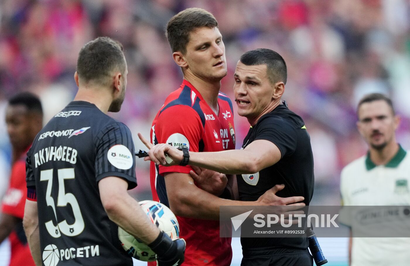 Russia Soccer Premier-League CSKA - Krasnodar