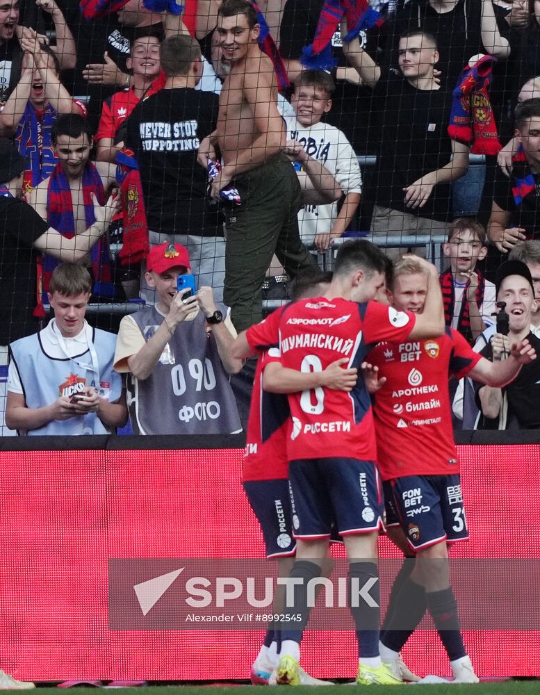Russia Soccer Premier-League CSKA - Krasnodar