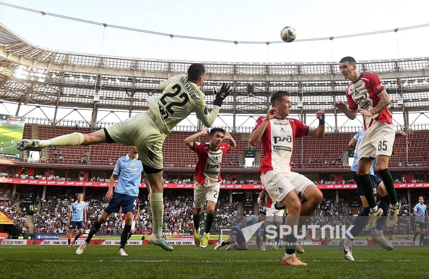 Russia Soccer Premier-League Lokomotiv - Krylia Sovetov