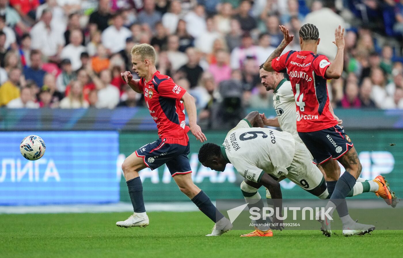 Russia Soccer Premier-League CSKA - Krasnodar