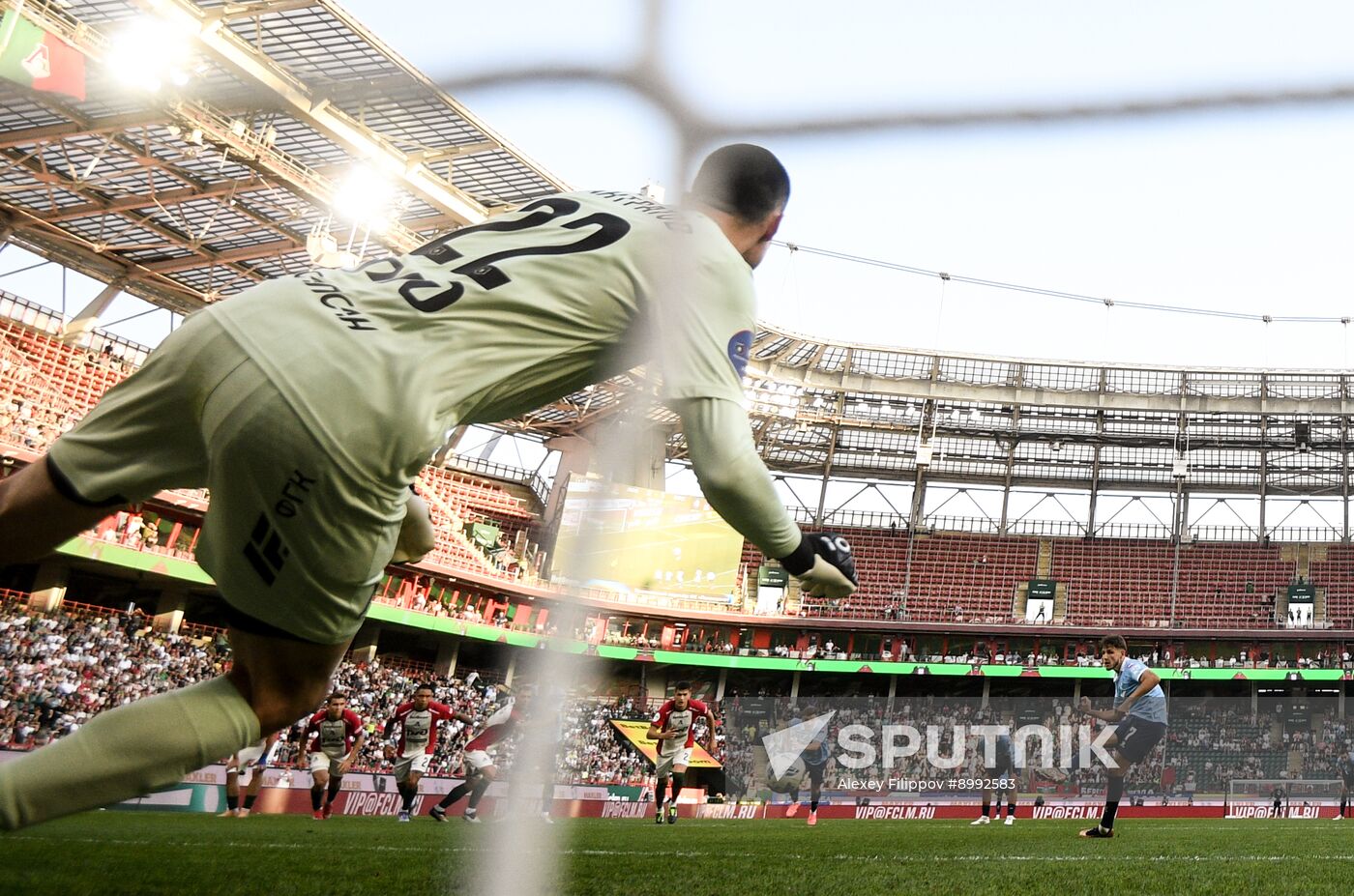 Russia Soccer Premier-League Lokomotiv - Krylia Sovetov
