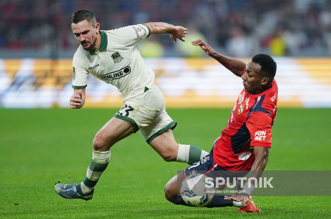 Russia Soccer Premier-League CSKA - Krasnodar