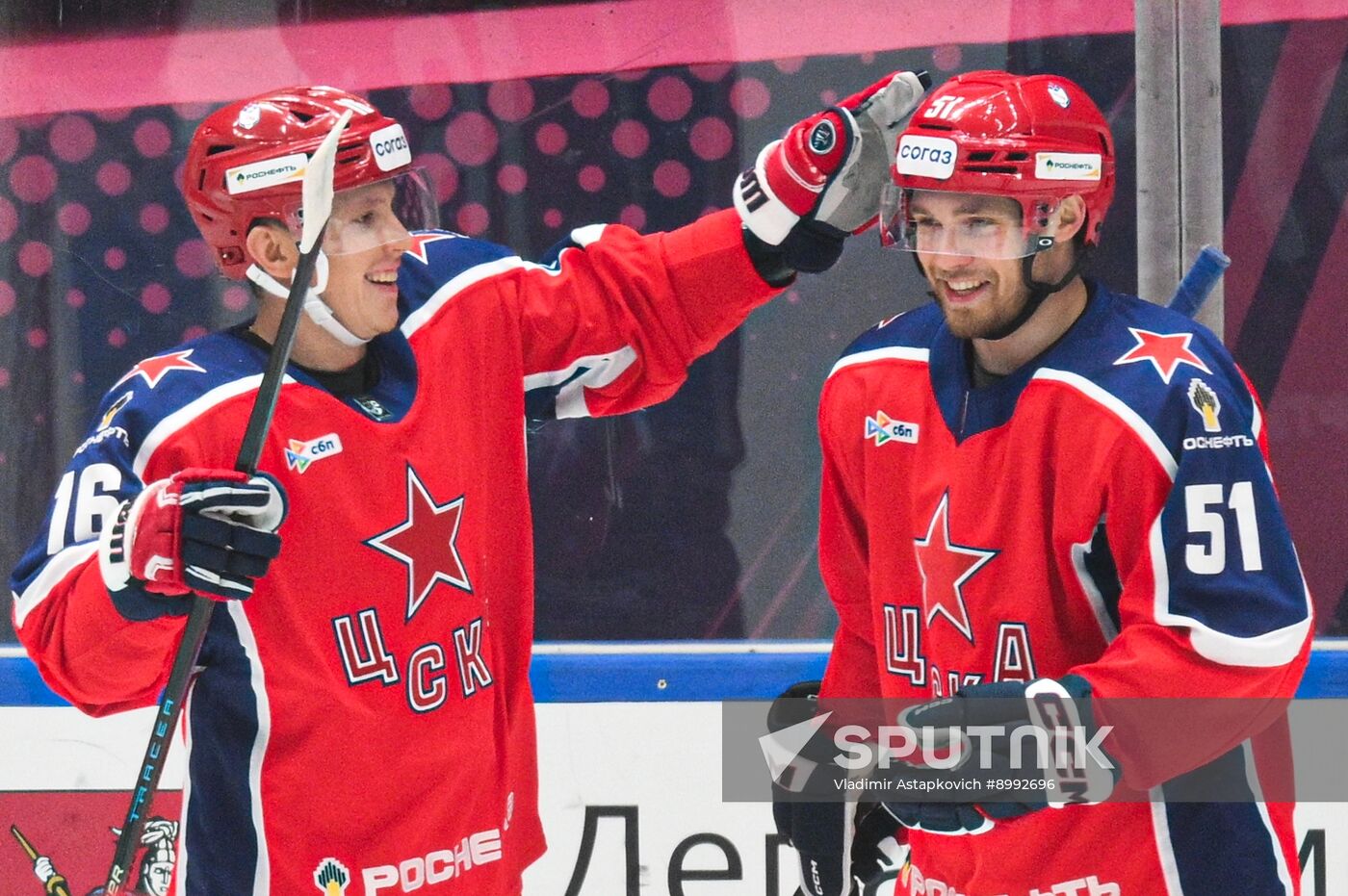 Russia Ice Hockey Moscow Mayor Cup CSKA - Dinamo