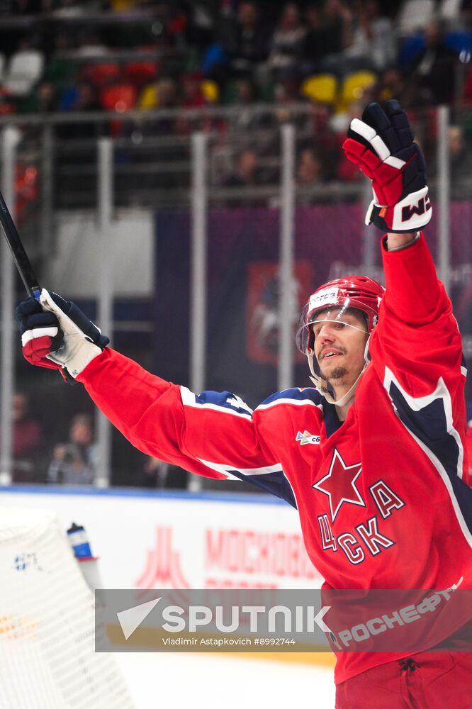 Russia Ice Hockey Moscow Mayor Cup CSKA - Dinamo