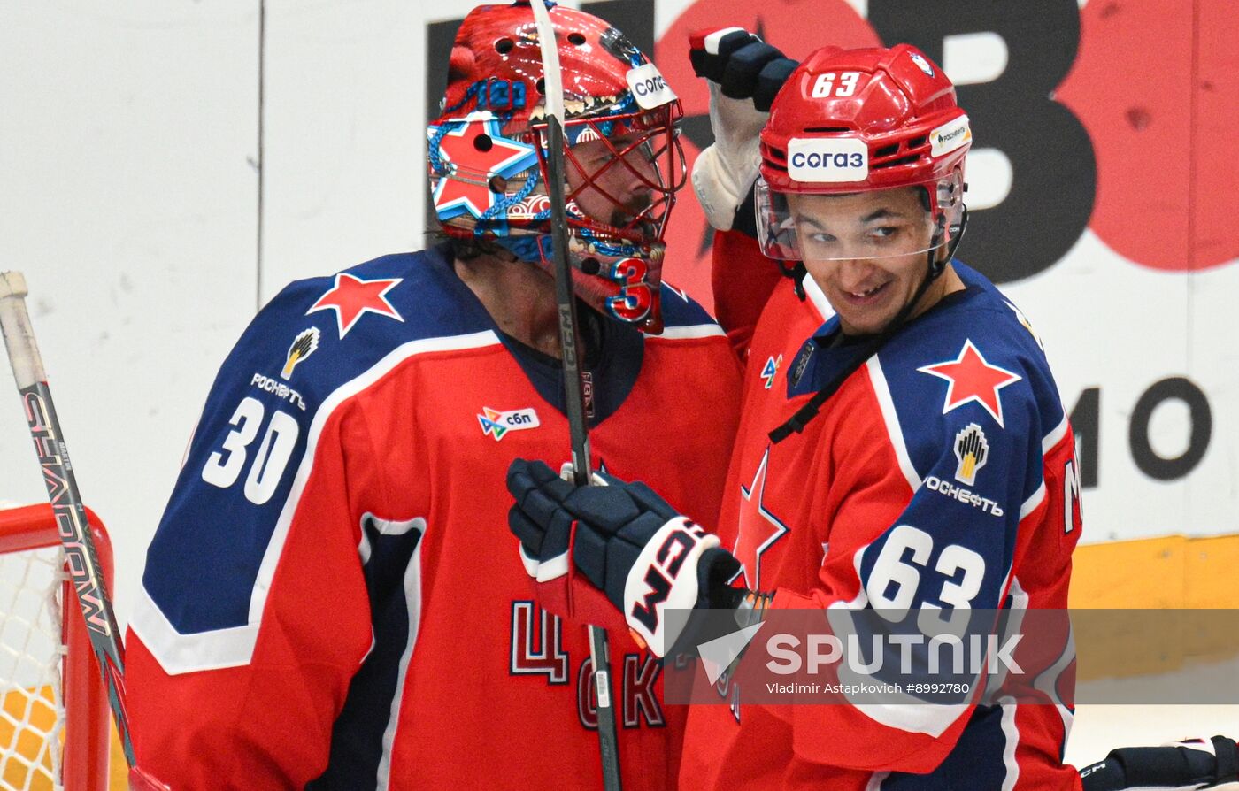 Russia Ice Hockey Moscow Mayor Cup CSKA - Dinamo