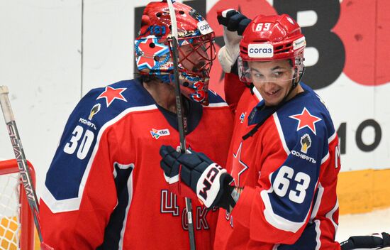 Russia Ice Hockey Moscow Mayor Cup CSKA - Dinamo