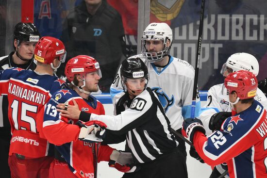 Russia Ice Hockey Moscow Mayor Cup CSKA - Dinamo