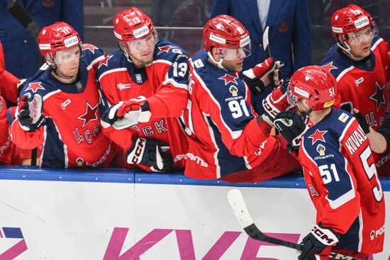 Russia Ice Hockey Moscow Mayor Cup CSKA - Dinamo