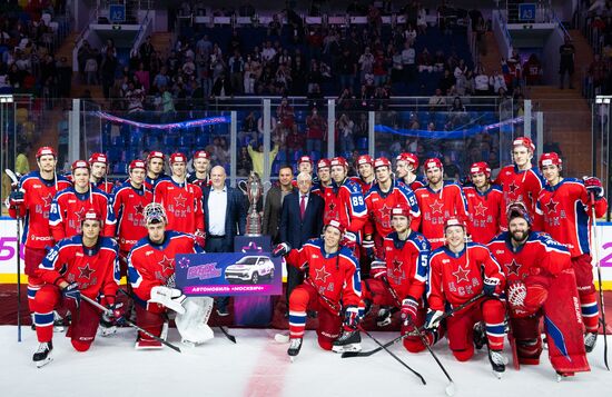Russia Ice Hockey Moscow Mayor Cup CSKA - Dinamo
