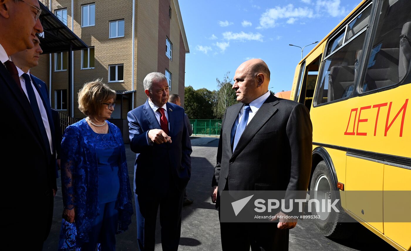 Russia Mishustin New Academic Year