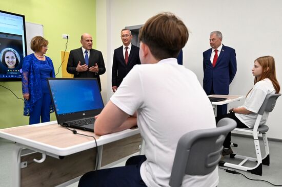 Russia Mishustin New Academic Year