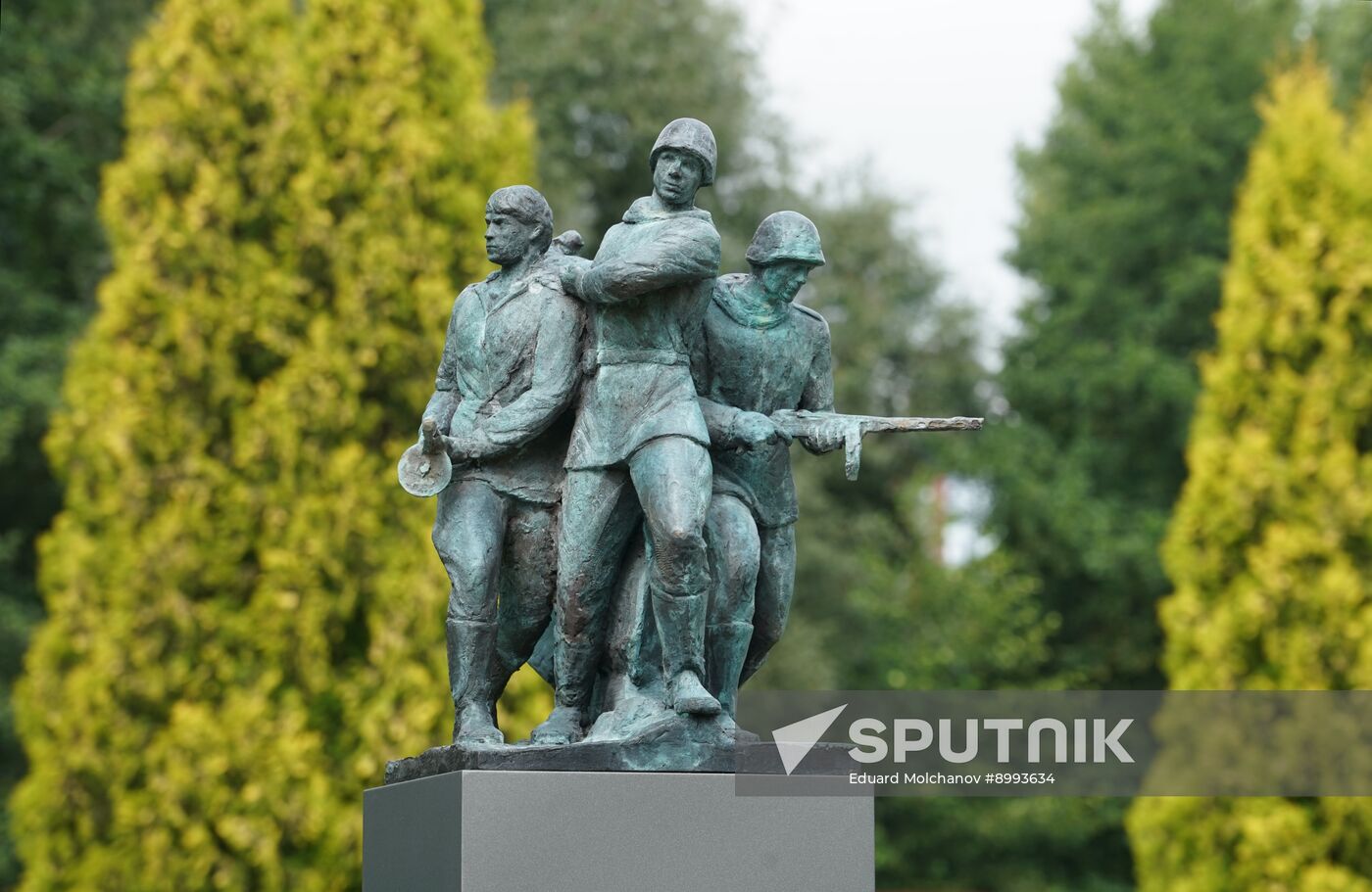 Russia WWII Demolished Monument Replicas Park