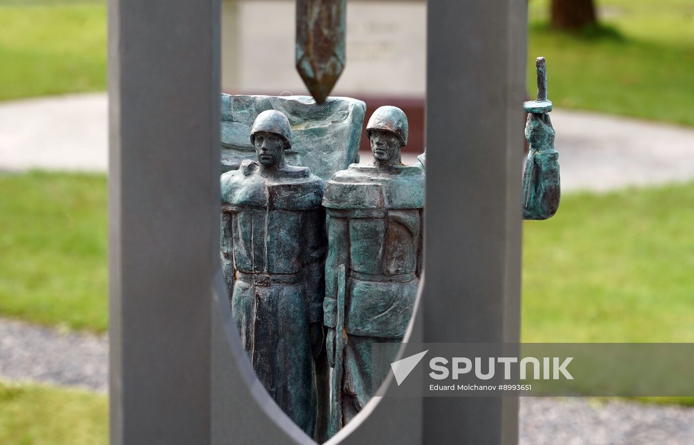 Russia WWII Demolished Monument Replicas Park