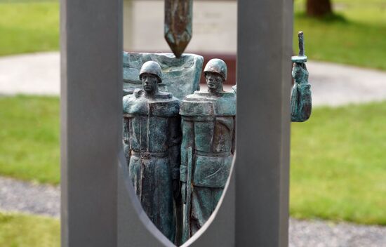 Russia WWII Demolished Monument Replicas Park