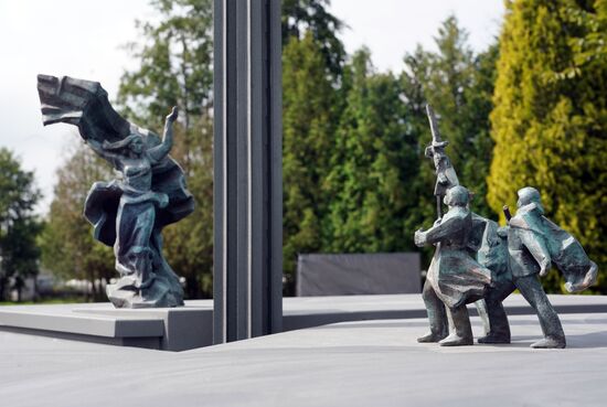 Russia WWII Demolished Monument Replicas Park