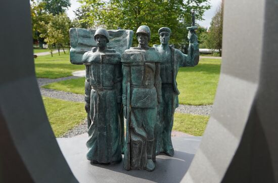 Russia WWII Demolished Monument Replicas Park