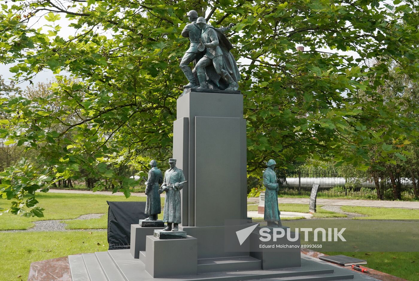 Russia WWII Demolished Monument Replicas Park