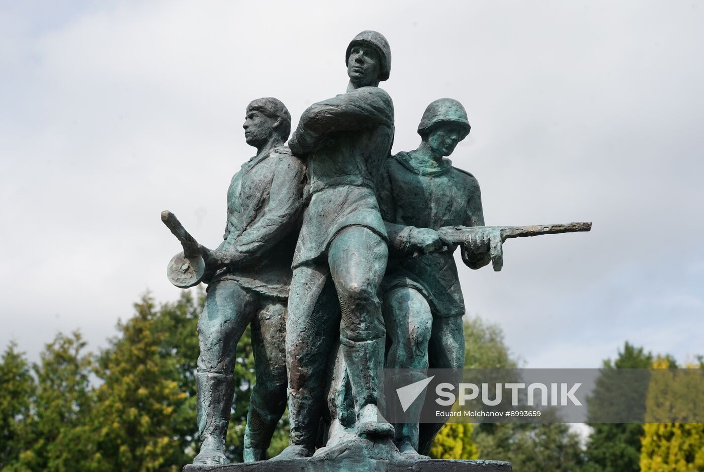 Russia WWII Demolished Monument Replicas Park