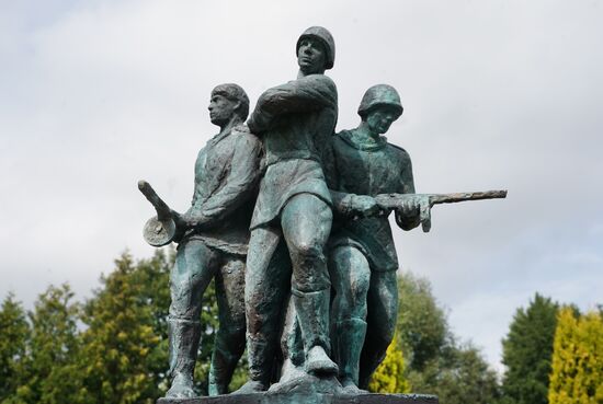 Russia WWII Demolished Monument Replicas Park