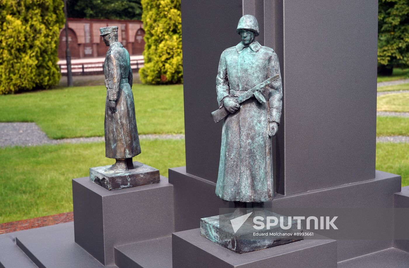 Russia WWII Demolished Monument Replicas Park